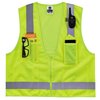 Glowear By Ergodyne 2XL Lime Economy Surveyors Vest Class 2 - Single Size 8249Z-S